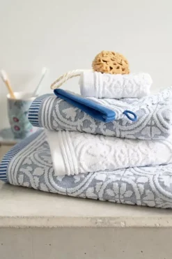 Pip Studio Gastendoek Set/3 Tile De Pip 30X50 Cm Wit Best