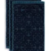 Pip Studio Gastendoek Set/3 Tile De Pip Donker 30X50 Cm Blauw New