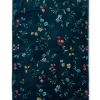 Pip Studio Grote Handdoek Les Fleurs Donker 70X140 Cm Blauw Sale