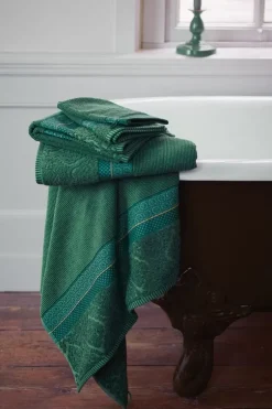 Pip Studio Grote Handdoek Soft Zellige 70X140 Groen Sale