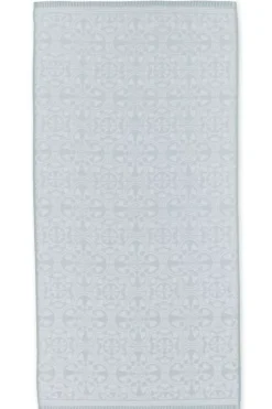 Pip Studio Grote Handdoek Tile De Pip Licht 70X140 Cm Blauw Outlet