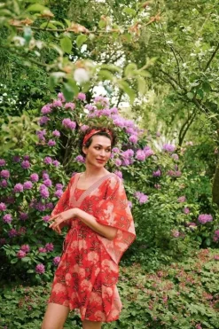 Pip Studio Haarband Flora Firenze Koraal New