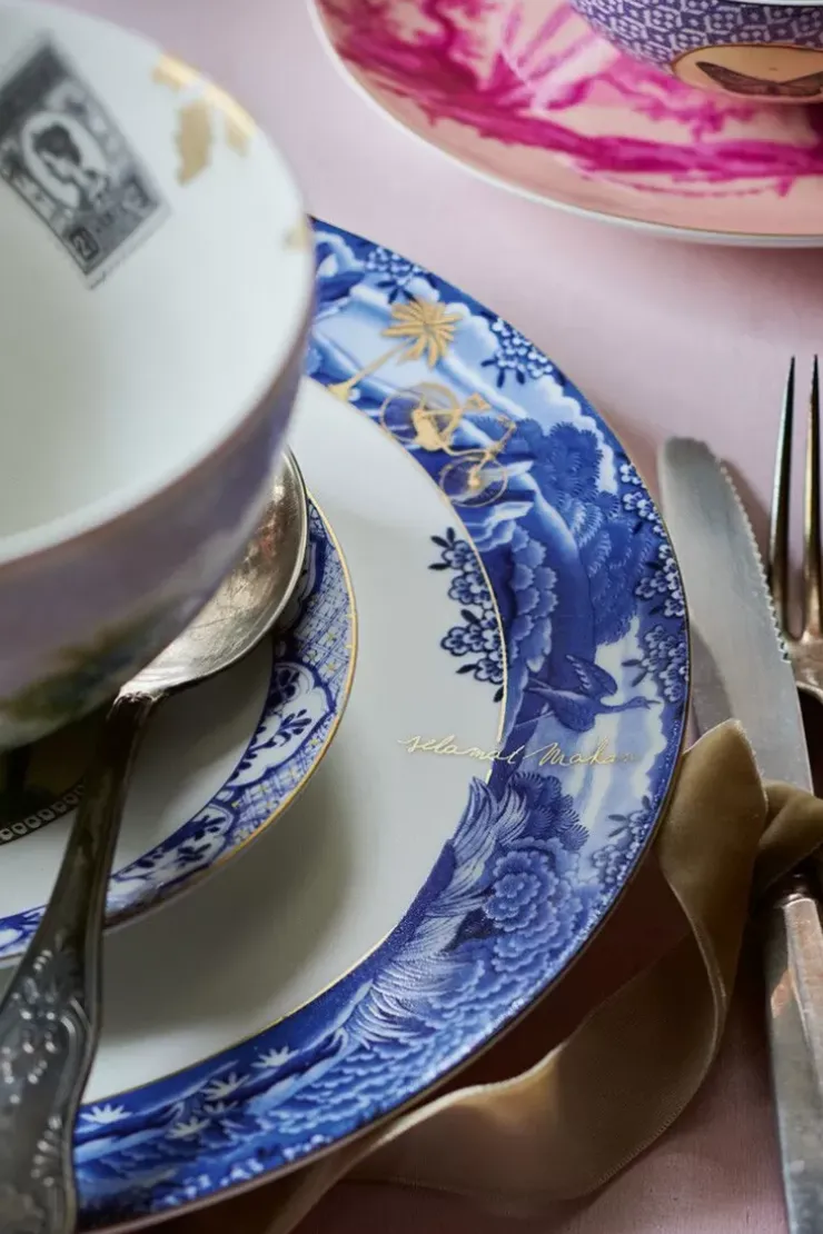 Pip Studio Heritage Dinerbord Grens Blauw 26.5 Cm Discount