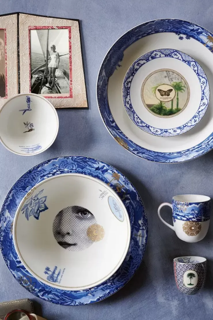 Pip Studio Heritage Espresso Kopje Tegels Blauw Online