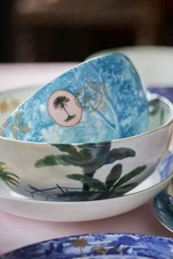 Pip Studio Heritage Kom Palm Groen 23 Cm Clearance