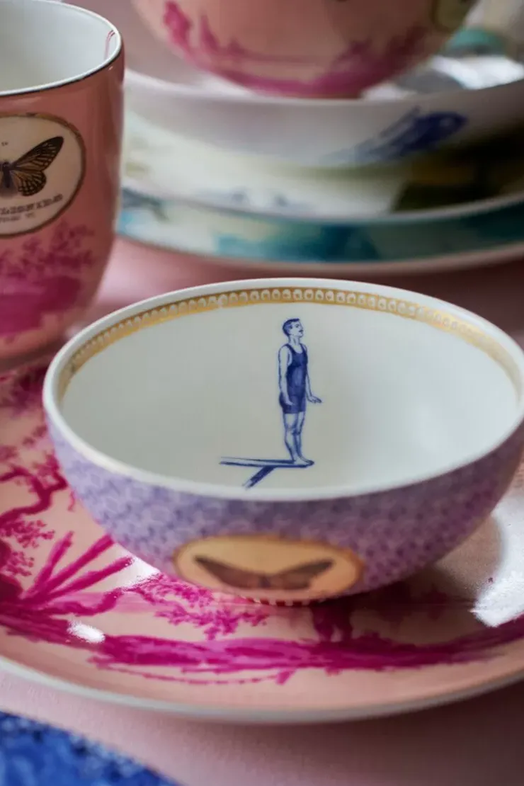 Pip Studio Heritage Kom Tegels Blauw 11 Cm Hot