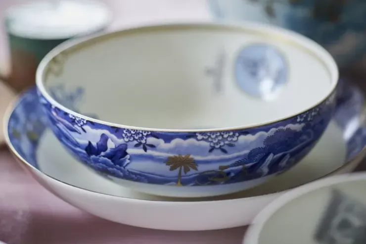 Pip Studio Heritage Soepbord Grens Blauw 25.5 Cm Hot