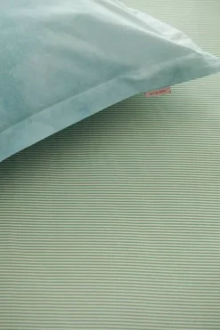 Pip Studio Hoeslaken Duo Stripe Khaki Clearance