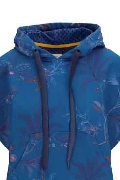 Pip Studio Hoodie Korte Mouw Isola Blauw Hot