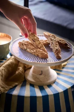 Pip Studio Houten Plateau Blauw 22 Cm New