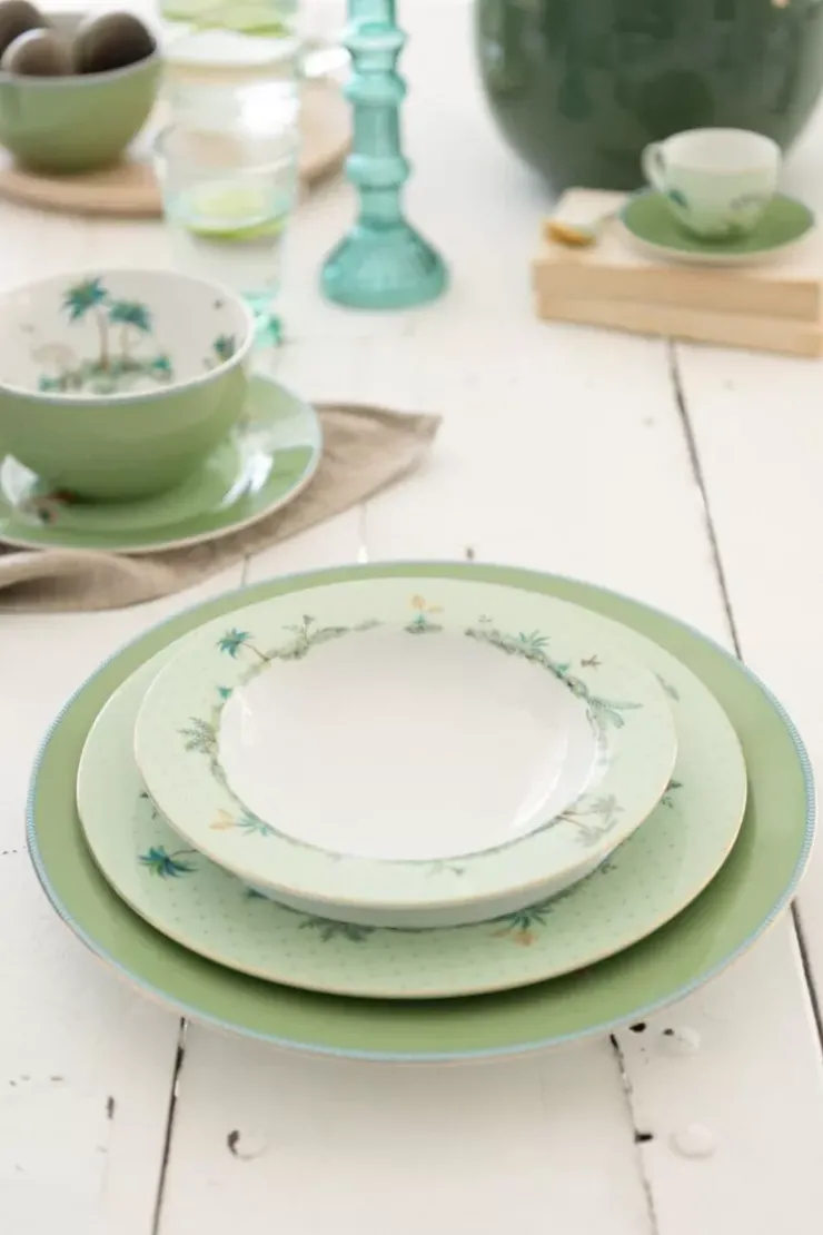 Pip Studio Jolie Diep Bord 21.5 Cm Groen Online