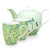 Pip Studio Jolie Thee Set/3 Groot Groen Best