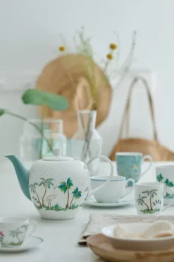 Pip Studio Jolie Theepot Groot Dots Gold Wit Outlet