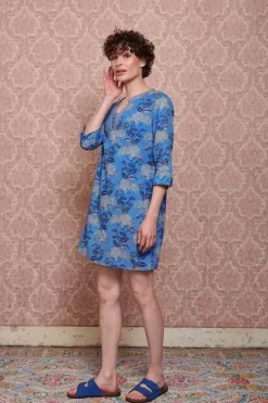 Pip Studio Jurk Flora Firenze Kobalt Blauw New