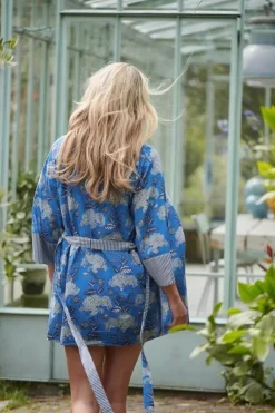 Pip Studio Kimono Flora Firenze Kobalt Blauw Discount