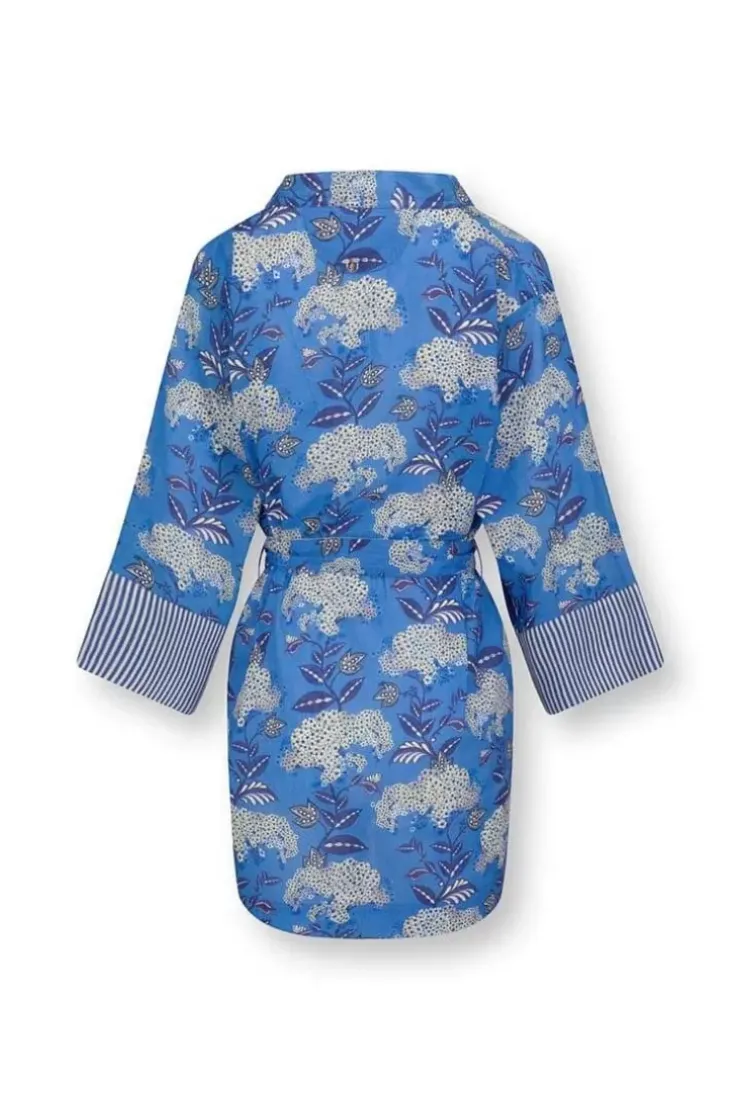Pip Studio Kimono Flora Firenze Kobalt Blauw Discount
