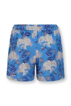 Pip Studio Korte Broek Flora Firenze Kobalt Blauw Online
