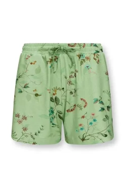 Pip Studio Korte Broek Kawai Flower Licht Groen Outlet
