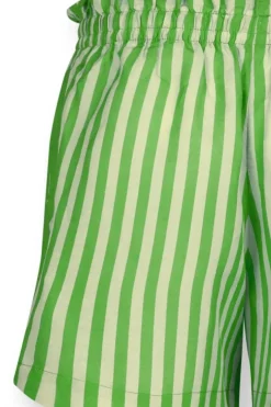 Pip Studio Korte Broek Sumo Stripe Groen Sale