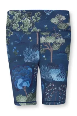 Pip Studio Korte Sportbroek Japanese Garden Blauw Sale