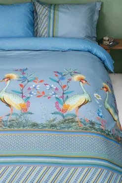 Pip Studio Kussensloop Flirting Birds Blauw Best