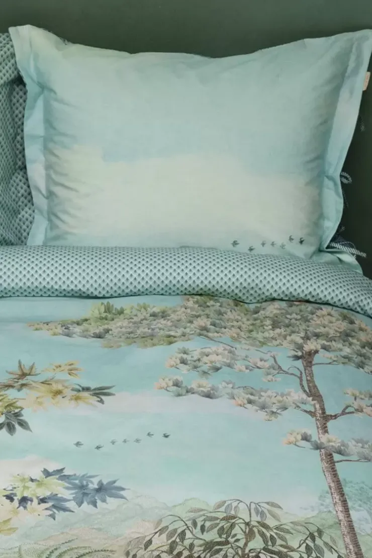 Pip Studio Kussensloop Paradise Groen New