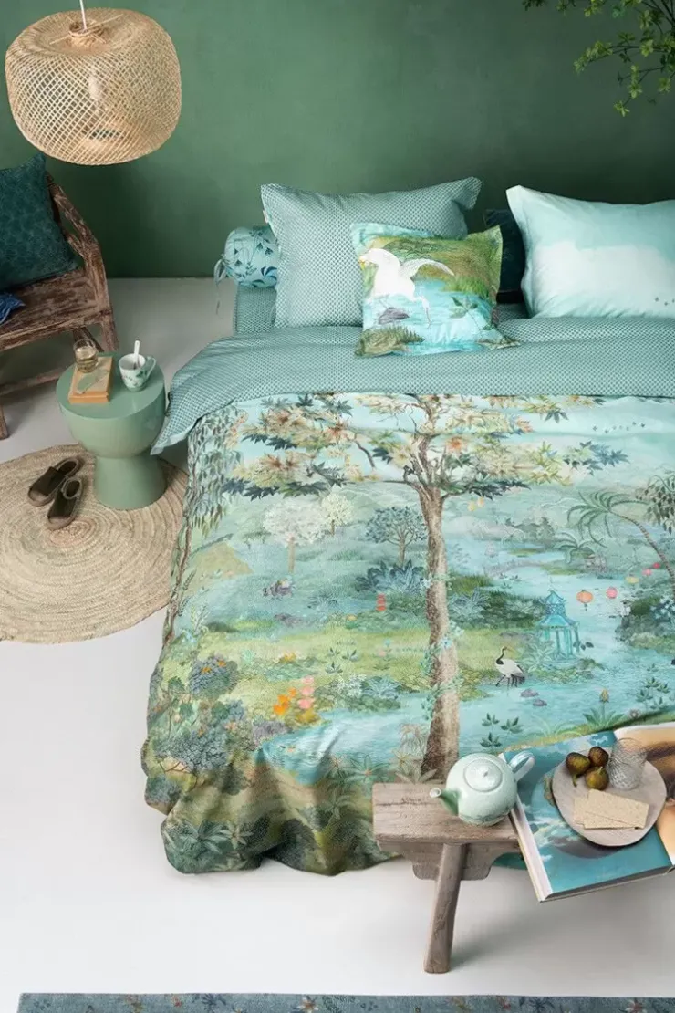 Pip Studio Kussensloop Paradise Groen New