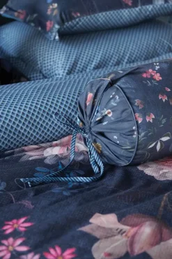 Pip Studio Kussensloop Tokyo Bouquet Donker Blauw Clearance