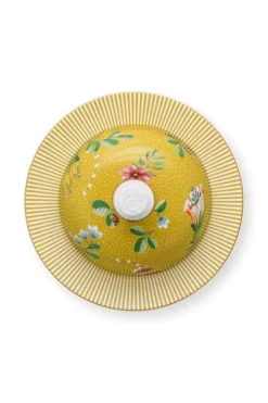 Pip Studio La Majorelle Botervloot Rond Geel Clearance