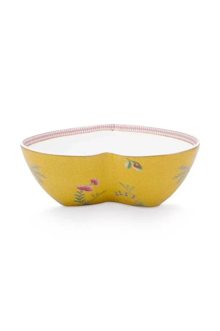 Pip Studio La Majorelle Grote Serveerschaal Hart Geel Sale