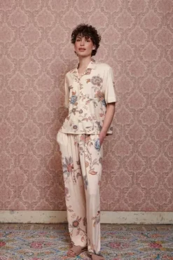 Pip Studio Lange Broek Cece Fiore Wit Clearance