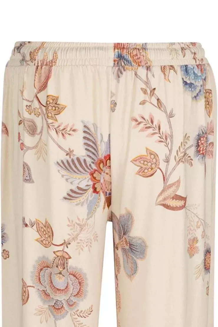 Pip Studio Lange Broek Cece Fiore Wit Clearance