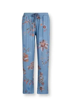 Pip Studio Lange Broek Cece Fiore Blauw