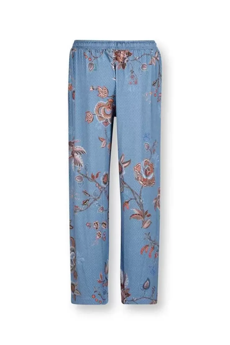 Pip Studio Lange Broek Cece Fiore Blauw