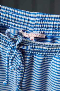 Pip Studio Lange Broek Little Sumo Stripe Kobalt Blauw Hot