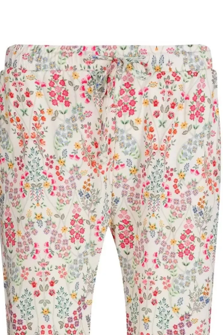 Pip Studio Lange Broek Primavera Wit Online