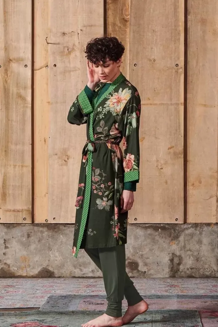 Pip Studio Lange Broek Solid Groen Discount