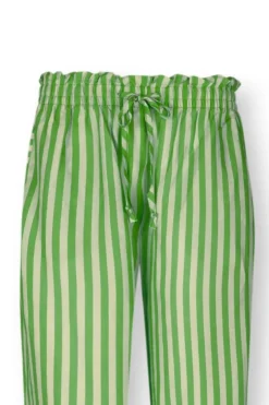 Pip Studio Lange Broek Sumo Stripe Groen Best