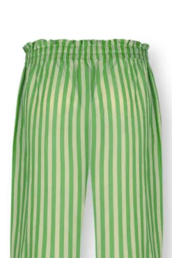 Pip Studio Lange Broek Sumo Stripe Groen Best