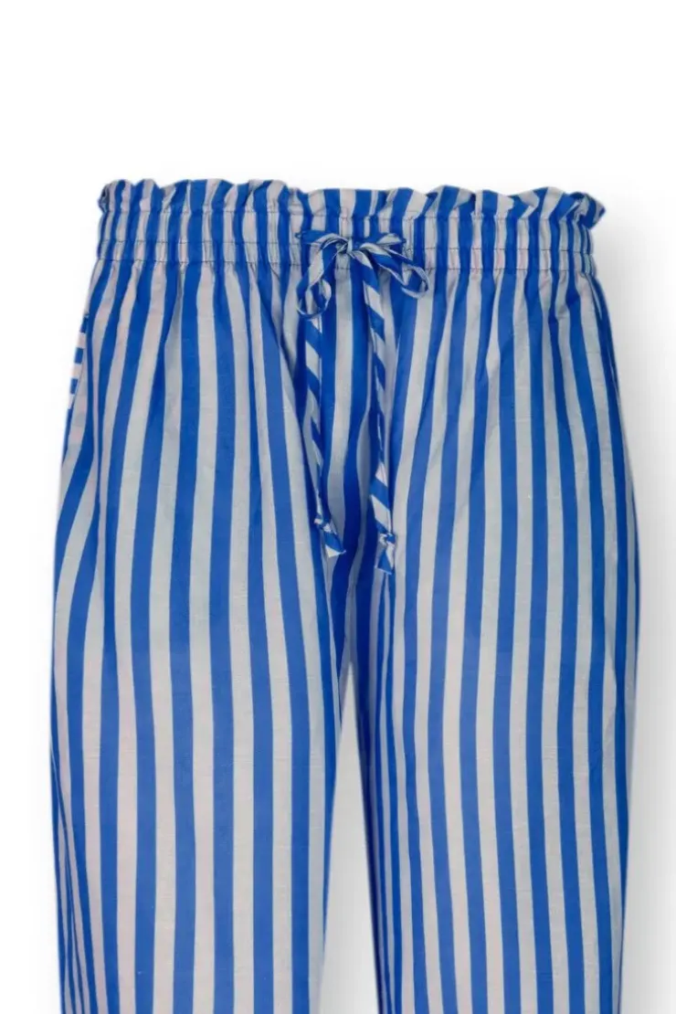 Pip Studio Lange Broek Sumo Stripe Blauw Online