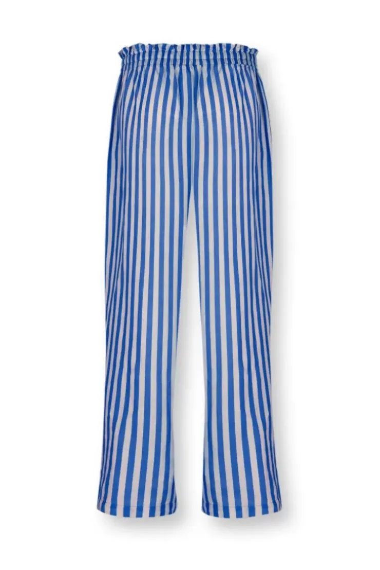 Pip Studio Lange Broek Sumo Stripe Blauw Online