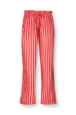 Pip Studio Lange Broek Sumo Stripe Rood Best