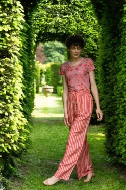 Pip Studio Lange Broek Sumo Stripe Rood Best