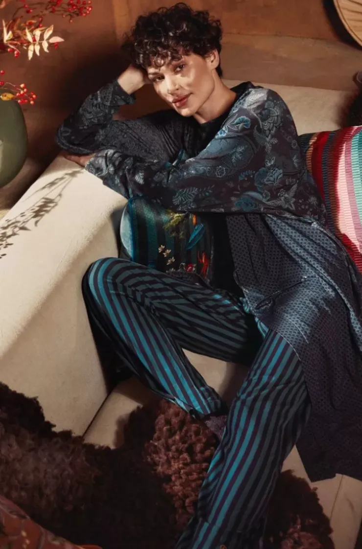 Pip Studio Lange Broek Sumo Stripe Donker Blauw Best