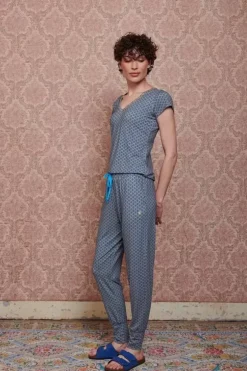 Pip Studio Lange Broek Tegola Blauw Discount