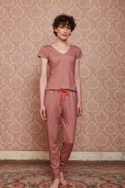 Pip Studio Lange Broek Tegola Roze Online