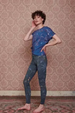 Pip Studio Lange Sportlegging Isola Donker Blauw