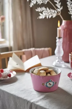 Pip Studio Love Birds Kom Roze 15 Cm Clearance