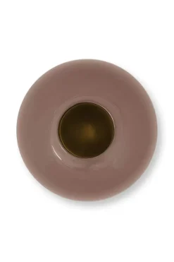 Pip Studio Metalen Vaas Bruin 23Cm Khaki Clearance