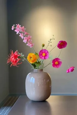 Pip Studio Metalen Vaas 32Cm Khaki Sale